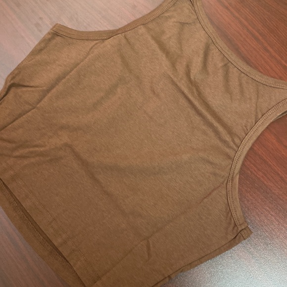 Butterfly print crop tank top size small NWT - Picture 9 of 14